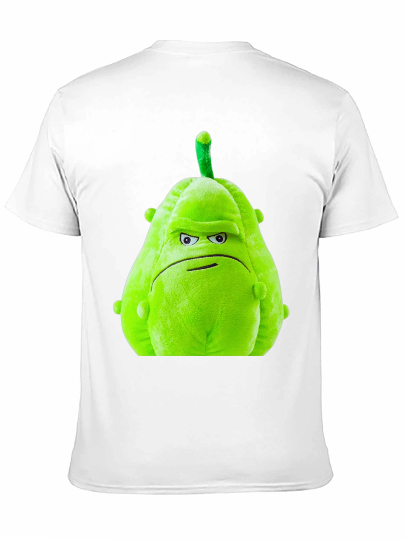 Grumpy Green Squash T-Shirt - Unique Novelty Tee