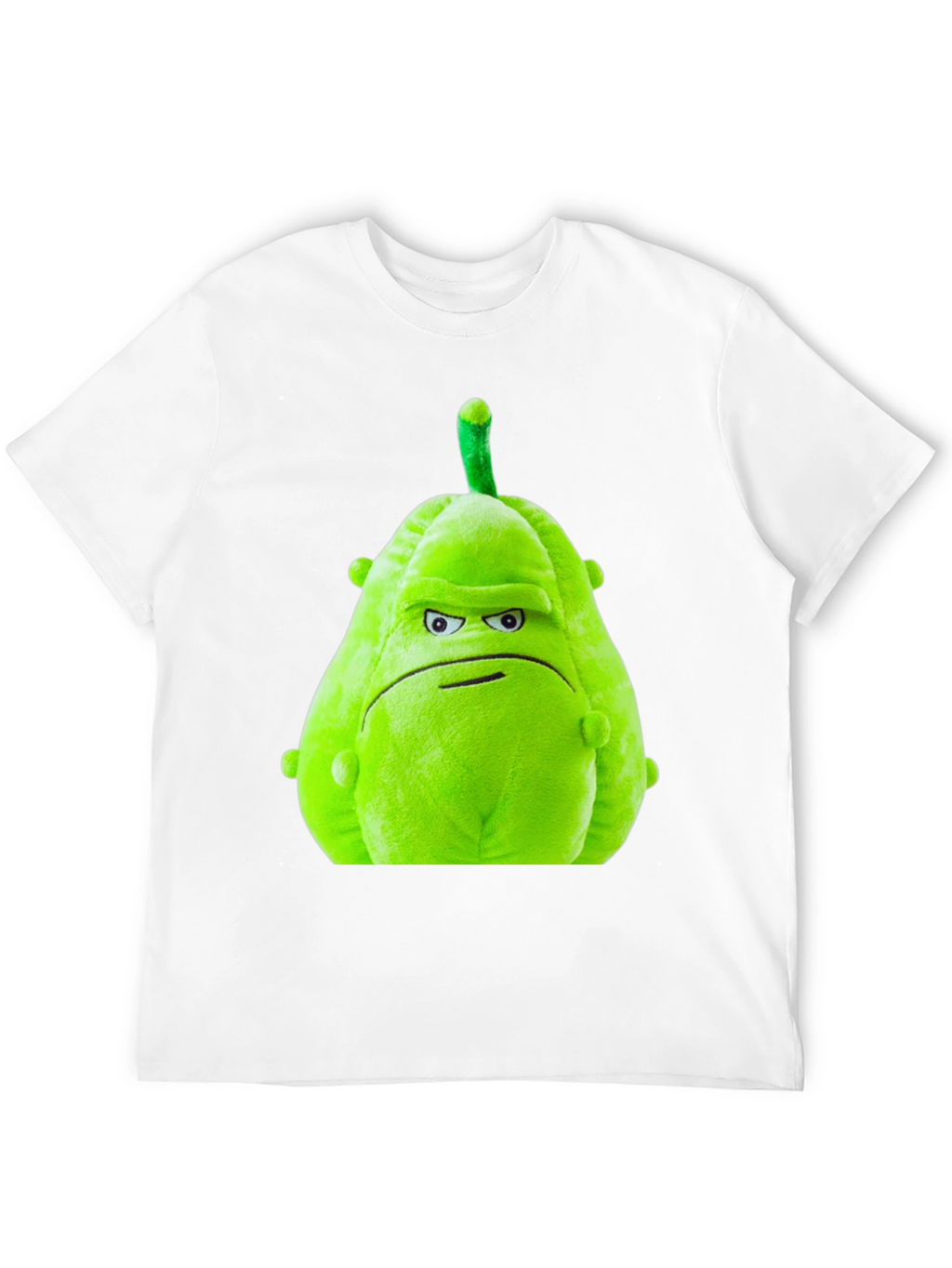 Grumpy Green Squash T-Shirt - Unique Novelty Tee