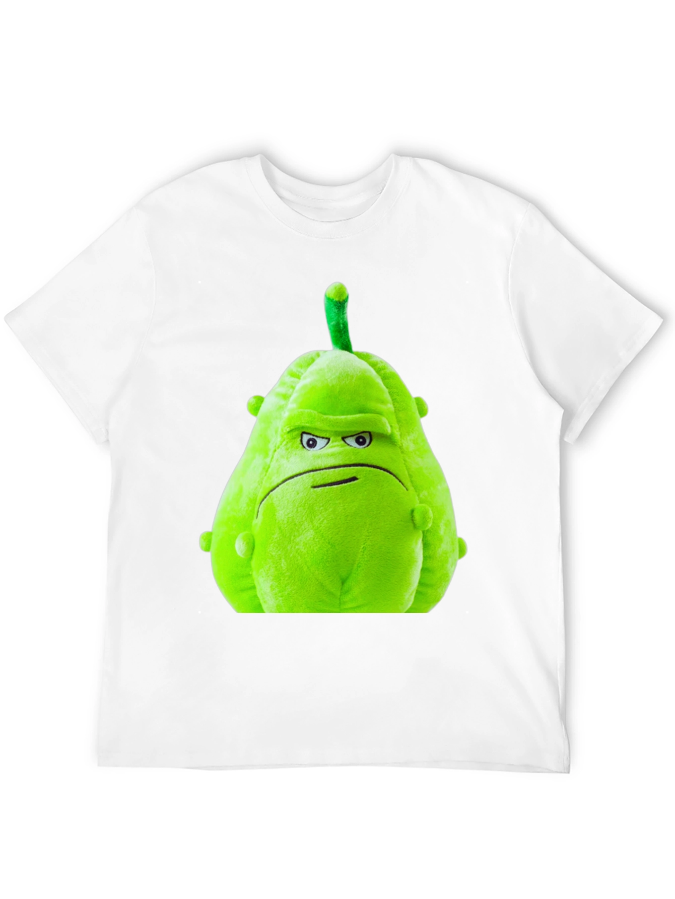 Grumpy Green Squash T-Shirt - Unique Novelty Tee