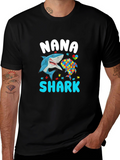 NANA Shark Autism Awareness T-Shirt