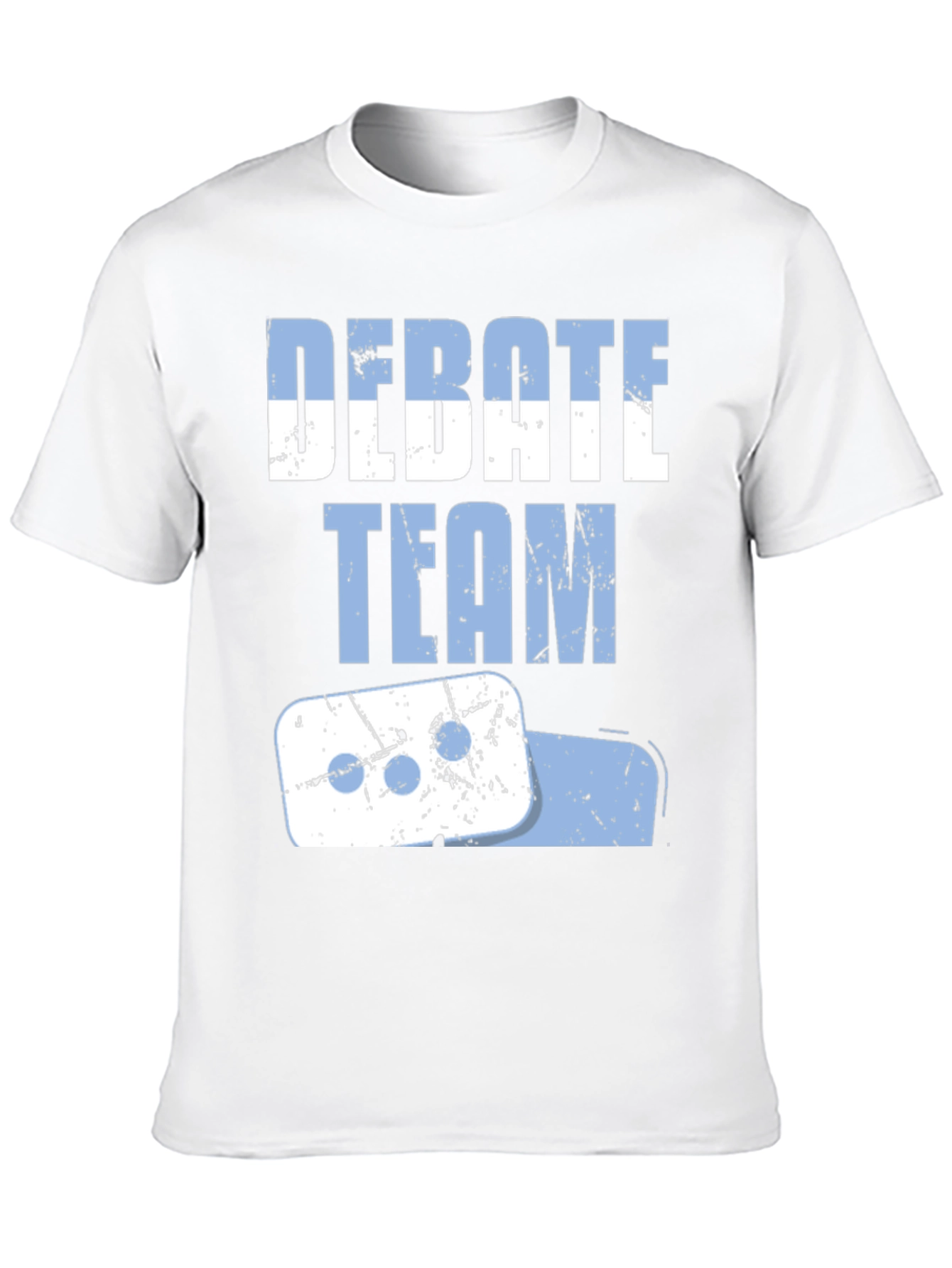Debate Team Dice Graphic Tee - Cool Casual Style