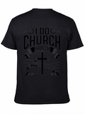 I Do Church Sound Black T-Shirt