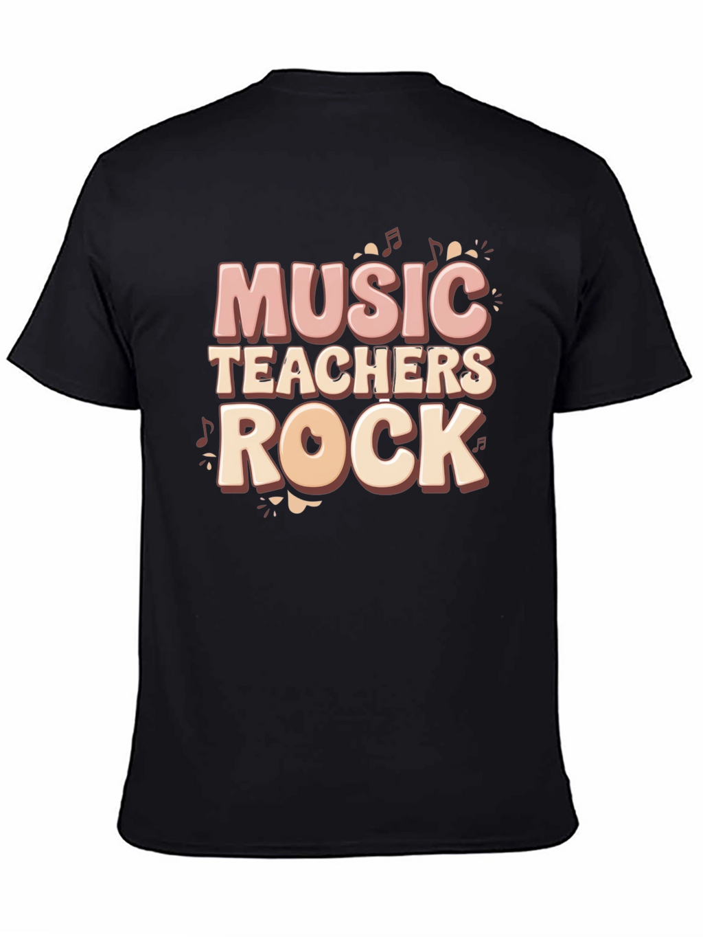 Music Teachers Rock Graphic T-Shirt