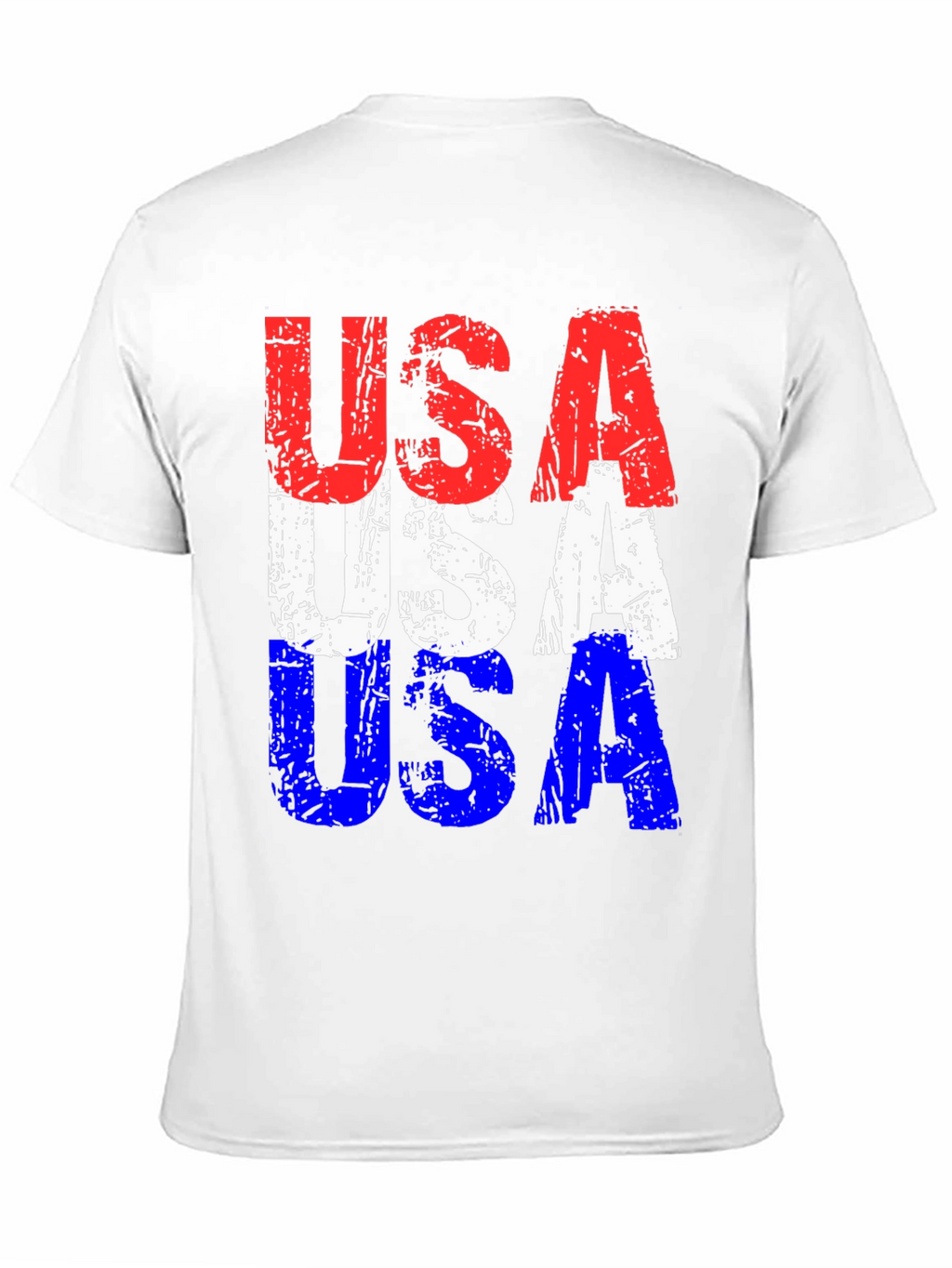 USA Flag Patriotic Graphic T-Shirt