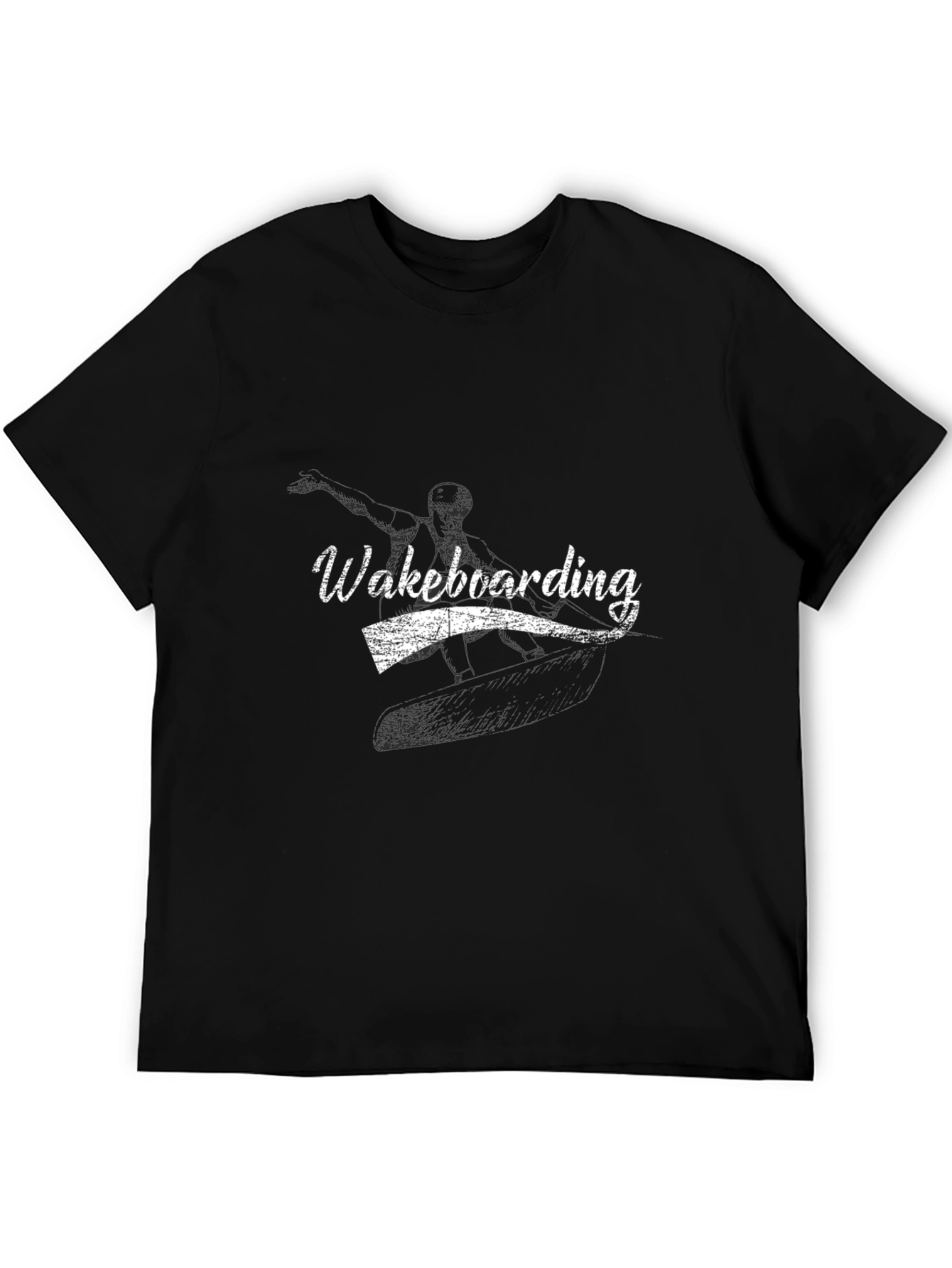 Wakeboarding Black T-Shirt