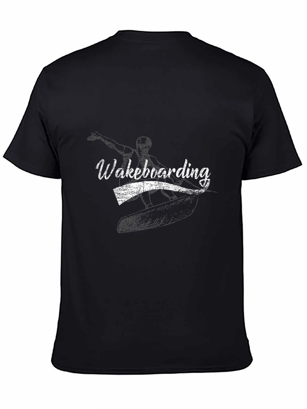 Wakeboarding Black T-Shirt