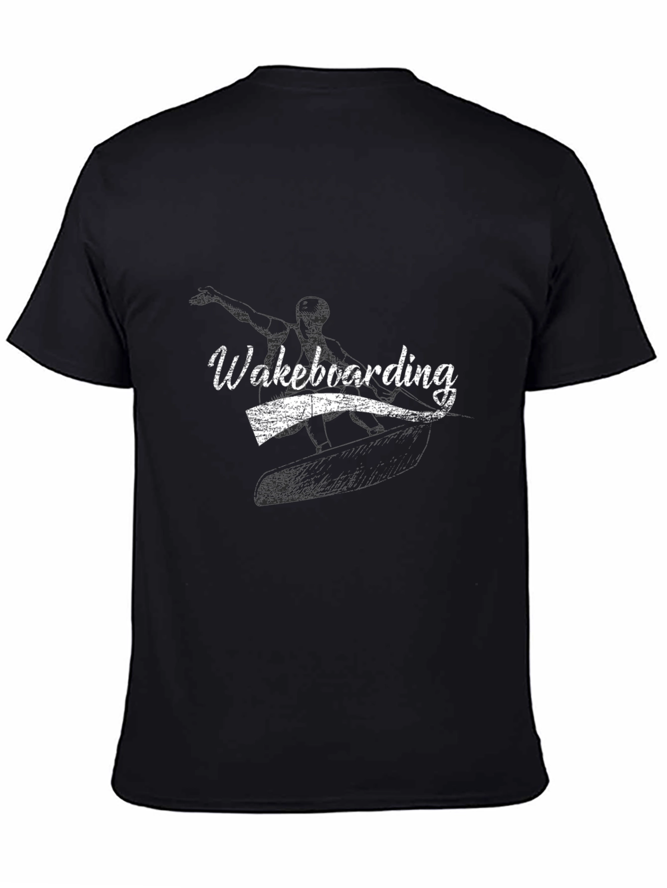 Wakeboarding Black T-Shirt