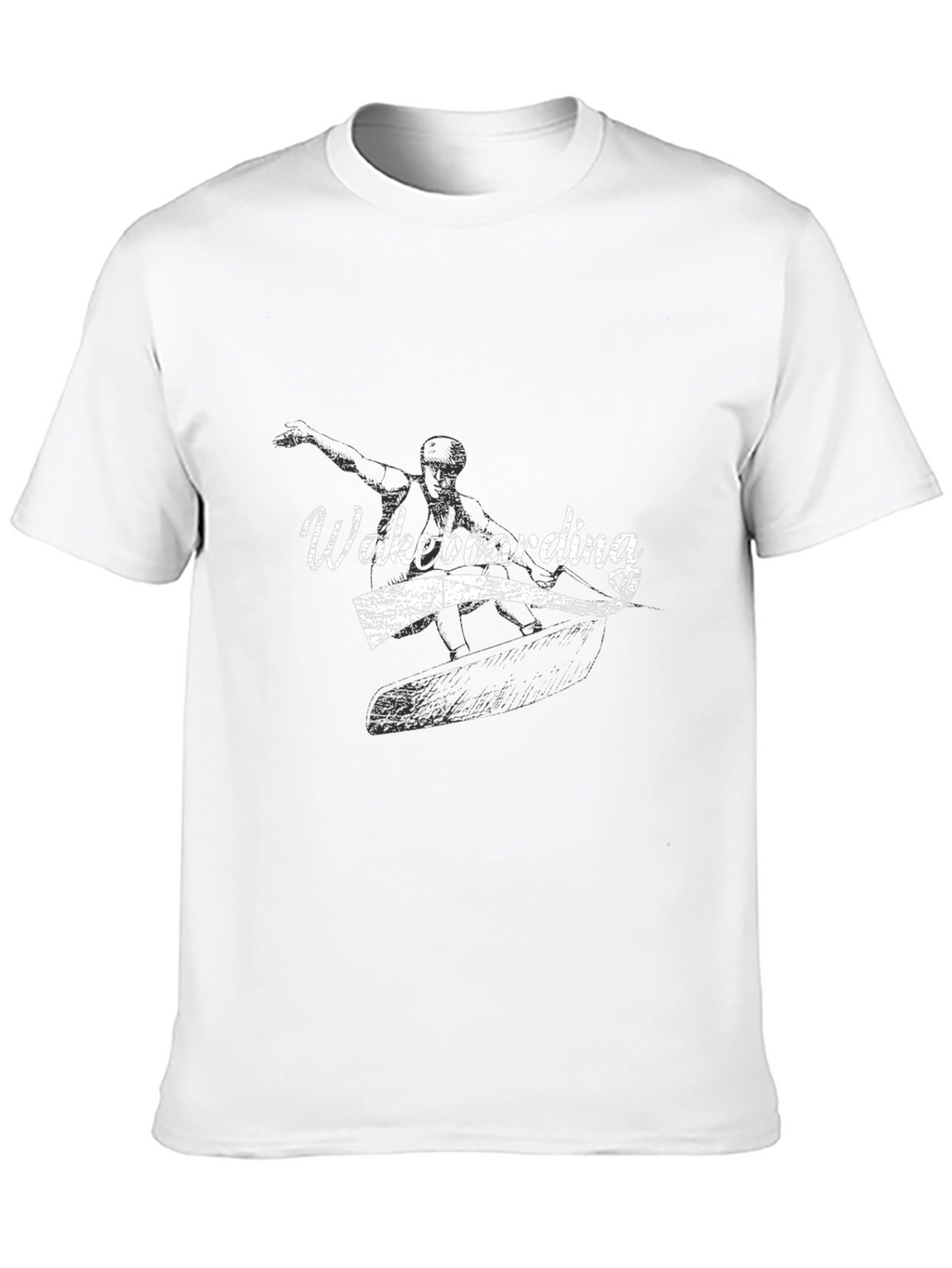 Wakeboarding Black T-Shirt