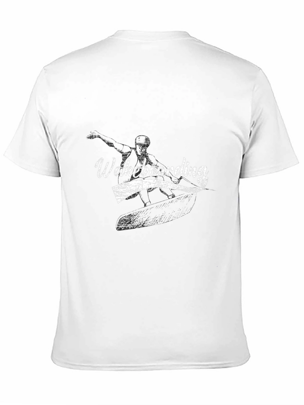 Wakeboarding Black T-Shirt
