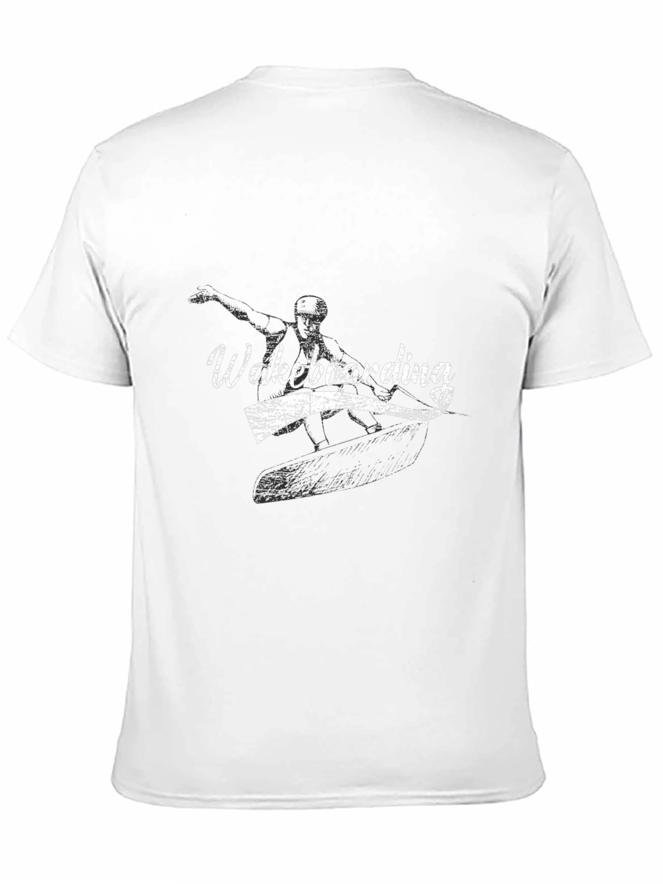 Wakeboarding Black T-Shirt