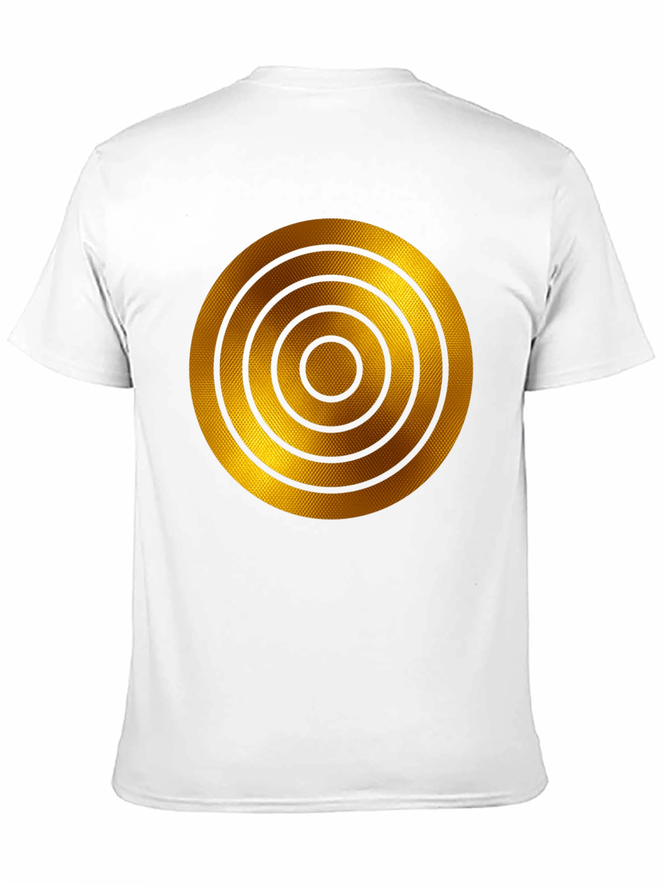 Golden Target Graphic T-Shirt - Modern Style