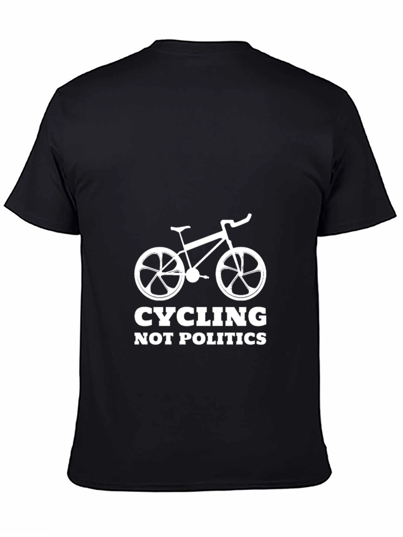 Cycling Not Politics Graphic Tee