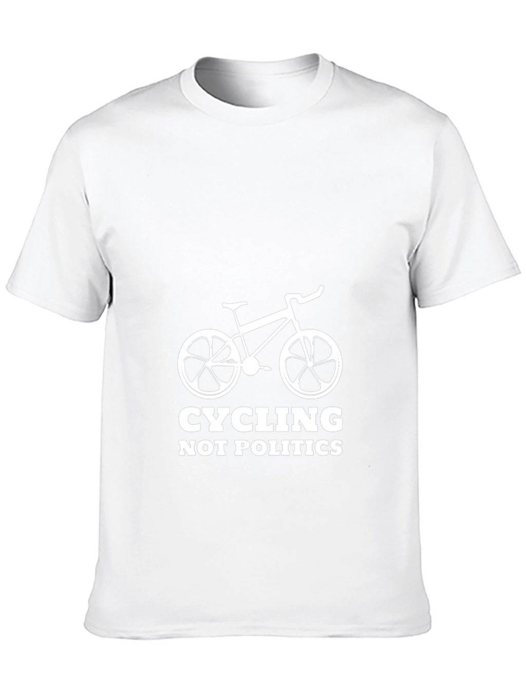Cycling Not Politics Graphic Tee