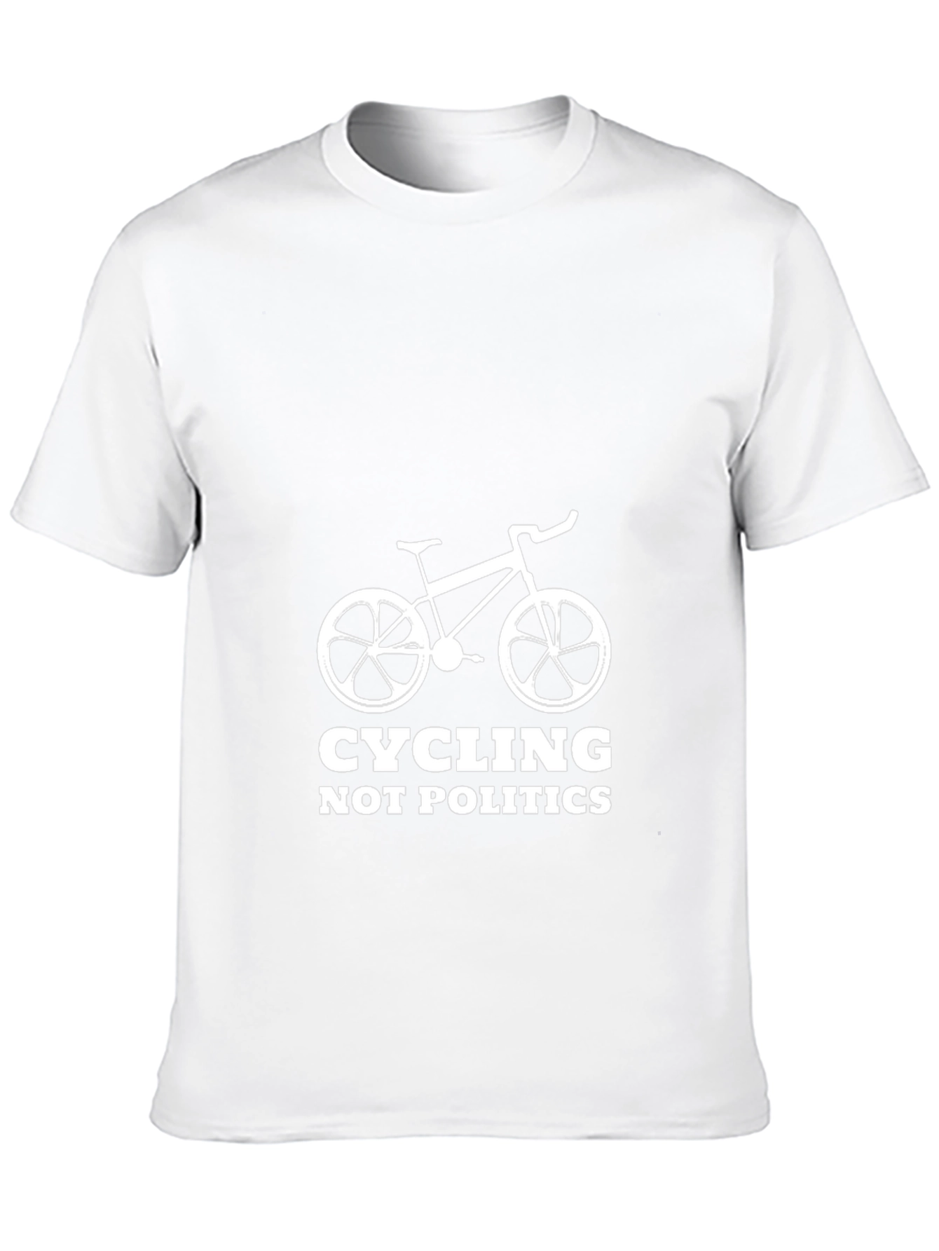 Cycling Not Politics Graphic Tee
