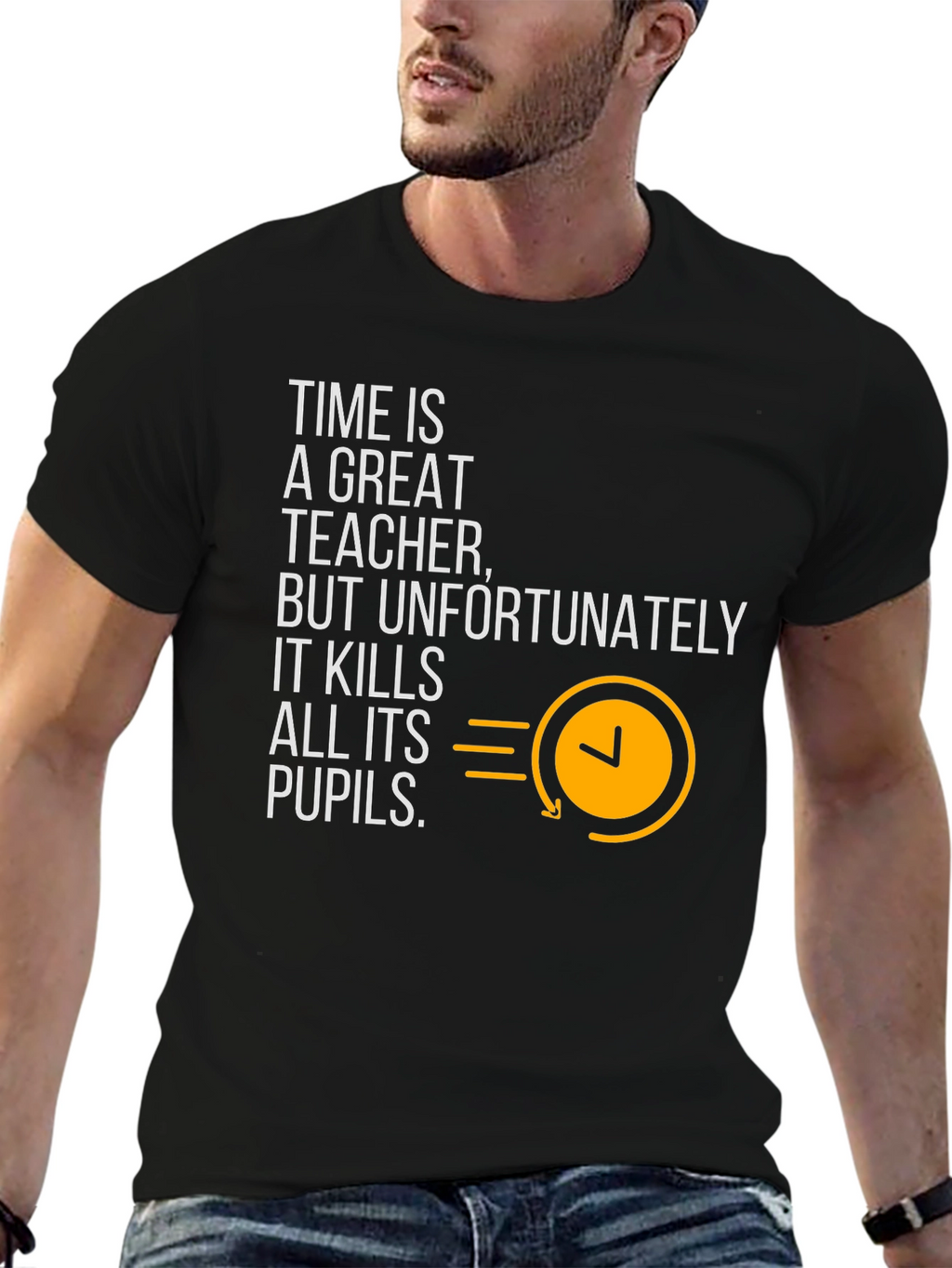 Time is a Great Teacher Graphic Tee
