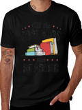 Cool Kids Reading Black Graphic Tee