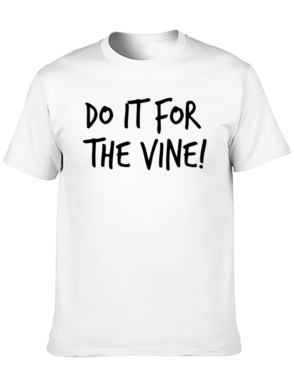 Do It For The Vine! Black Graphic Tee