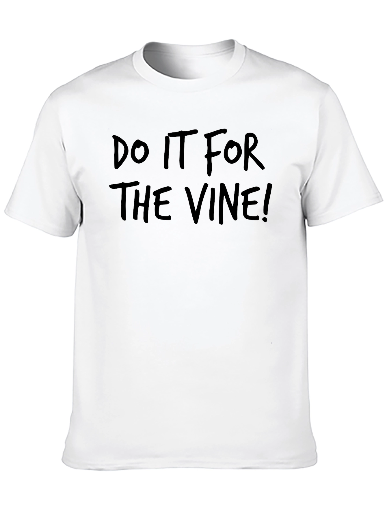 Do It For The Vine! Black Graphic Tee