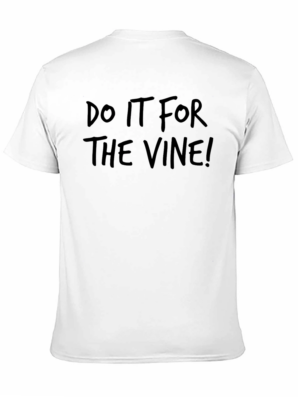 Do It For The Vine! Black Graphic Tee