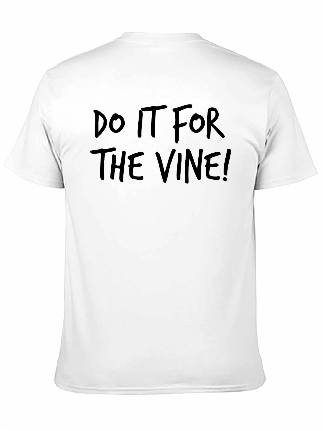 Do It For The Vine! Black Graphic Tee