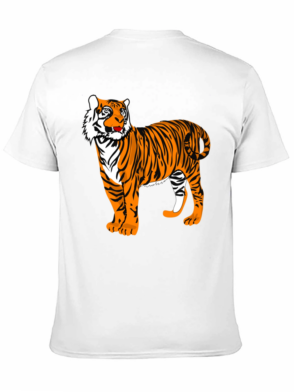 Tiger Graphic T-Shirt - Stylish Animal Print Tee