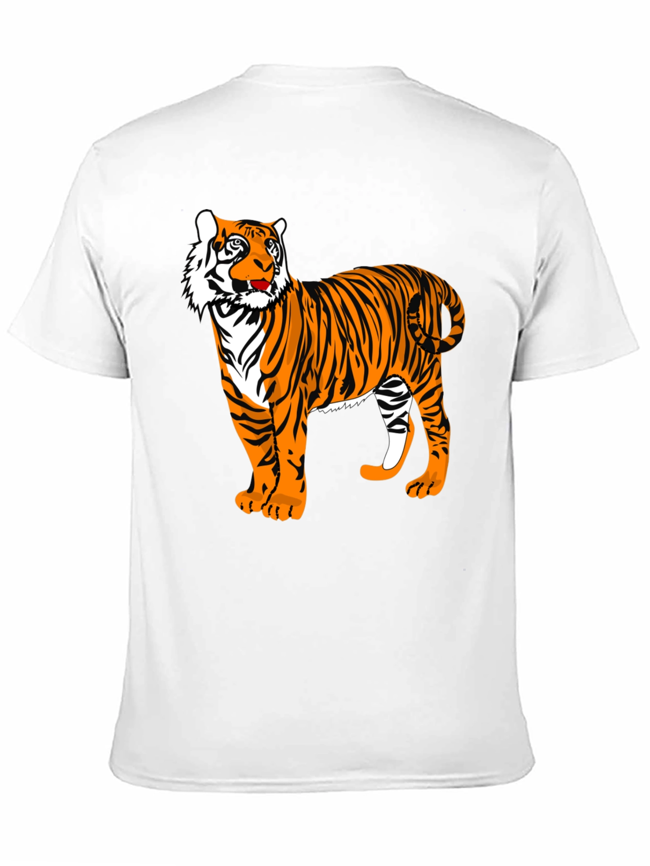 Tiger Graphic T-Shirt - Stylish Animal Print Tee