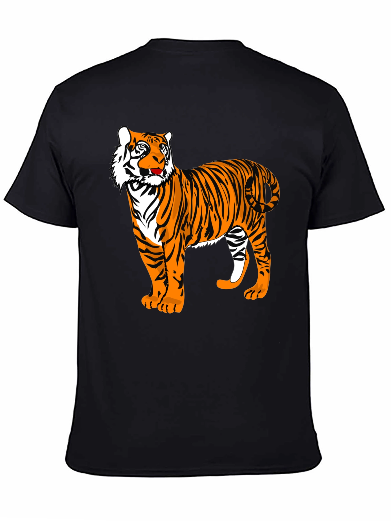 Tiger Graphic T-Shirt - Stylish Animal Print Tee
