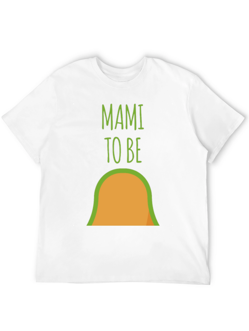 Mami To Be Avocado Pregnancy Announcement T-Shirt