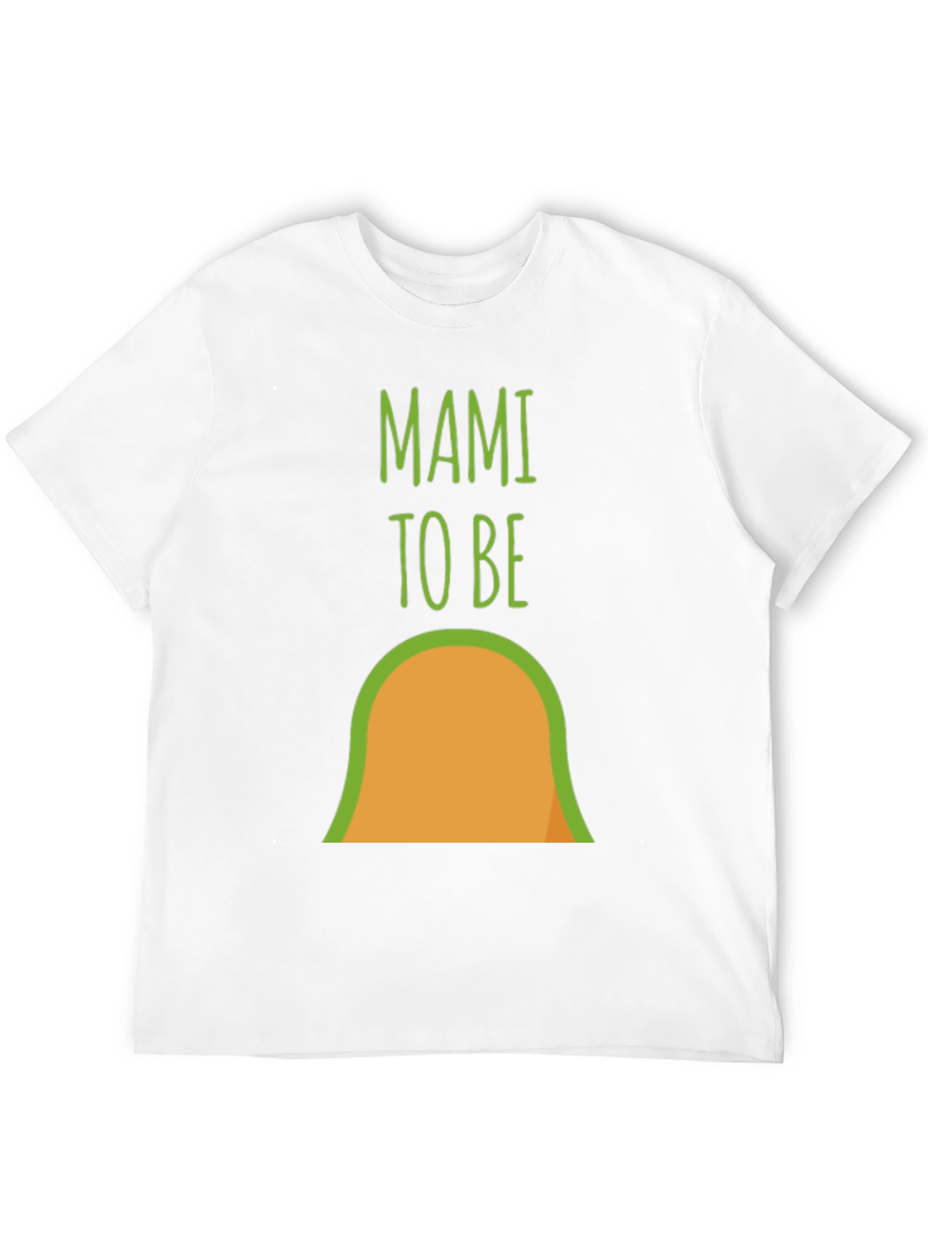 Mami To Be Avocado Pregnancy Announcement T-Shirt