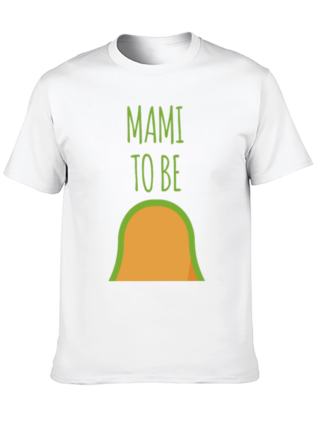 Mami To Be Avocado Pregnancy Announcement T-Shirt
