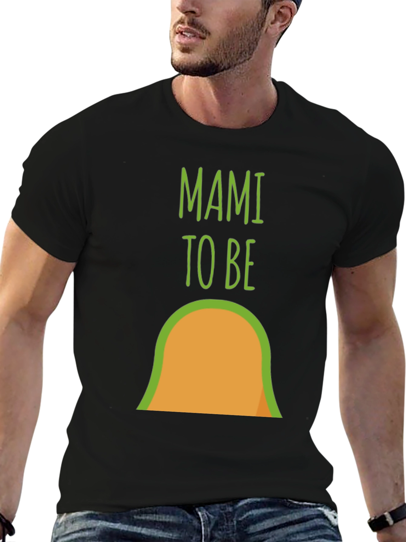 Mami To Be Avocado Pregnancy Announcement T-Shirt
