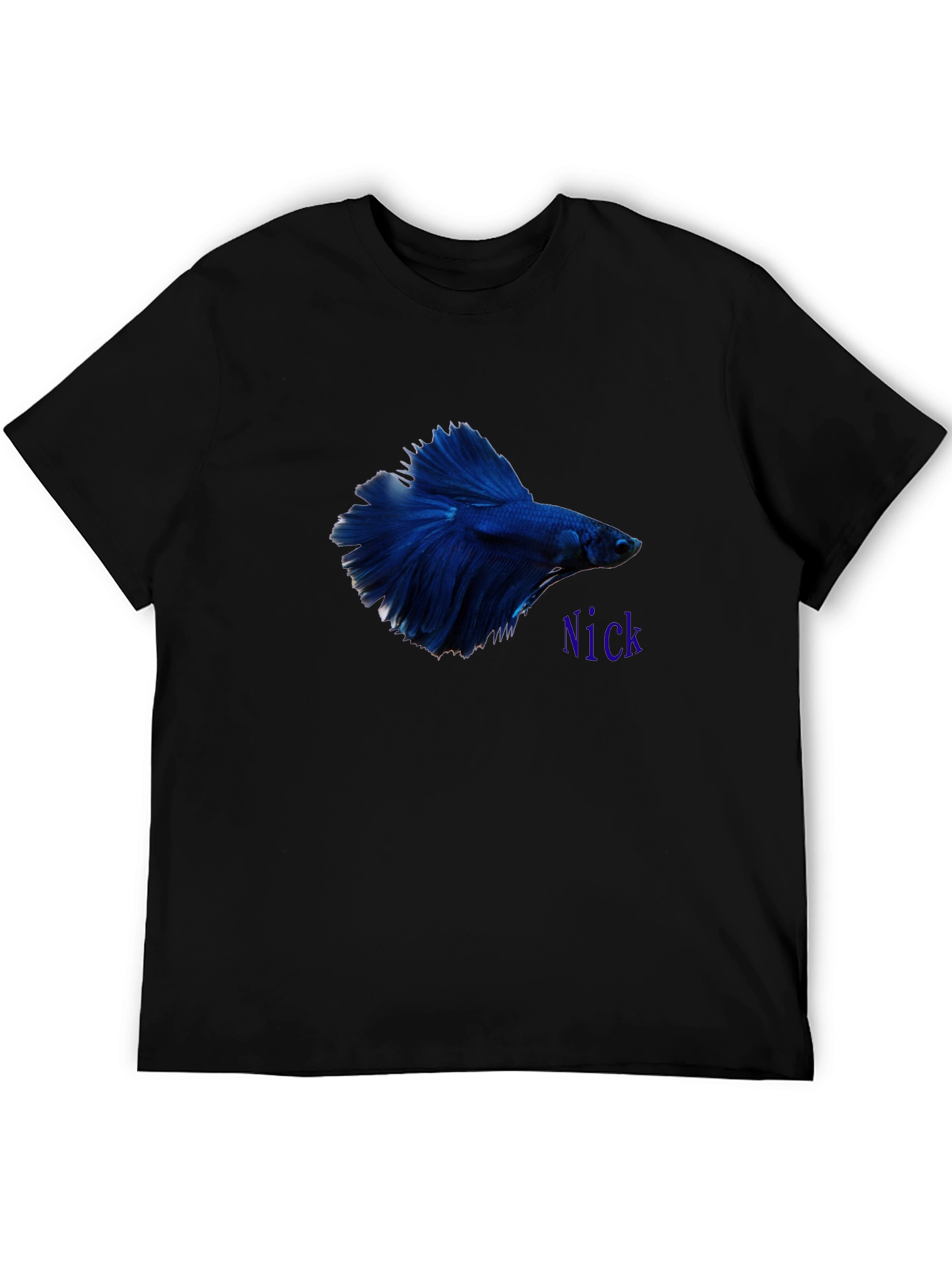 Betta Fish Graphic Tee - Custom Name Option