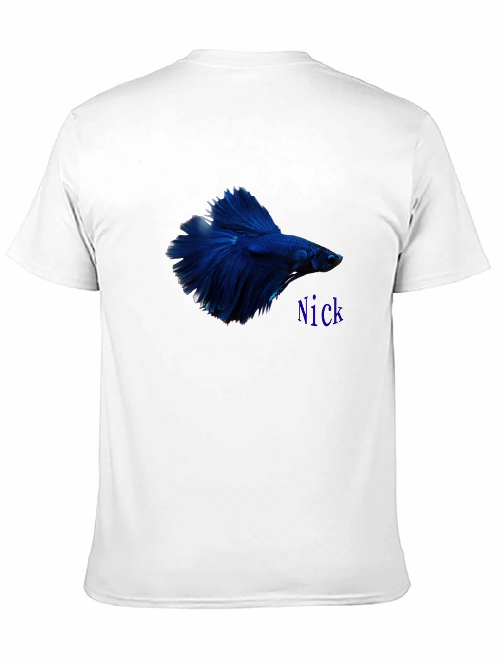 Betta Fish Graphic Tee - Custom Name Option