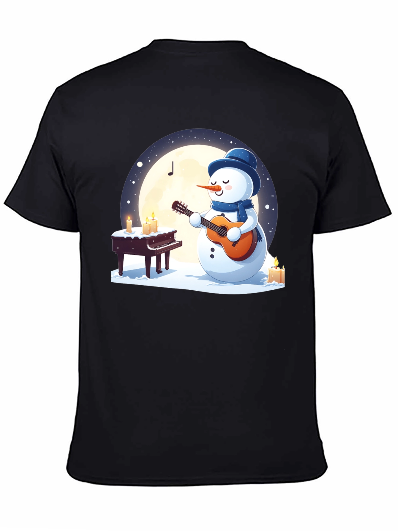 Musical Snowman Graphic Tee