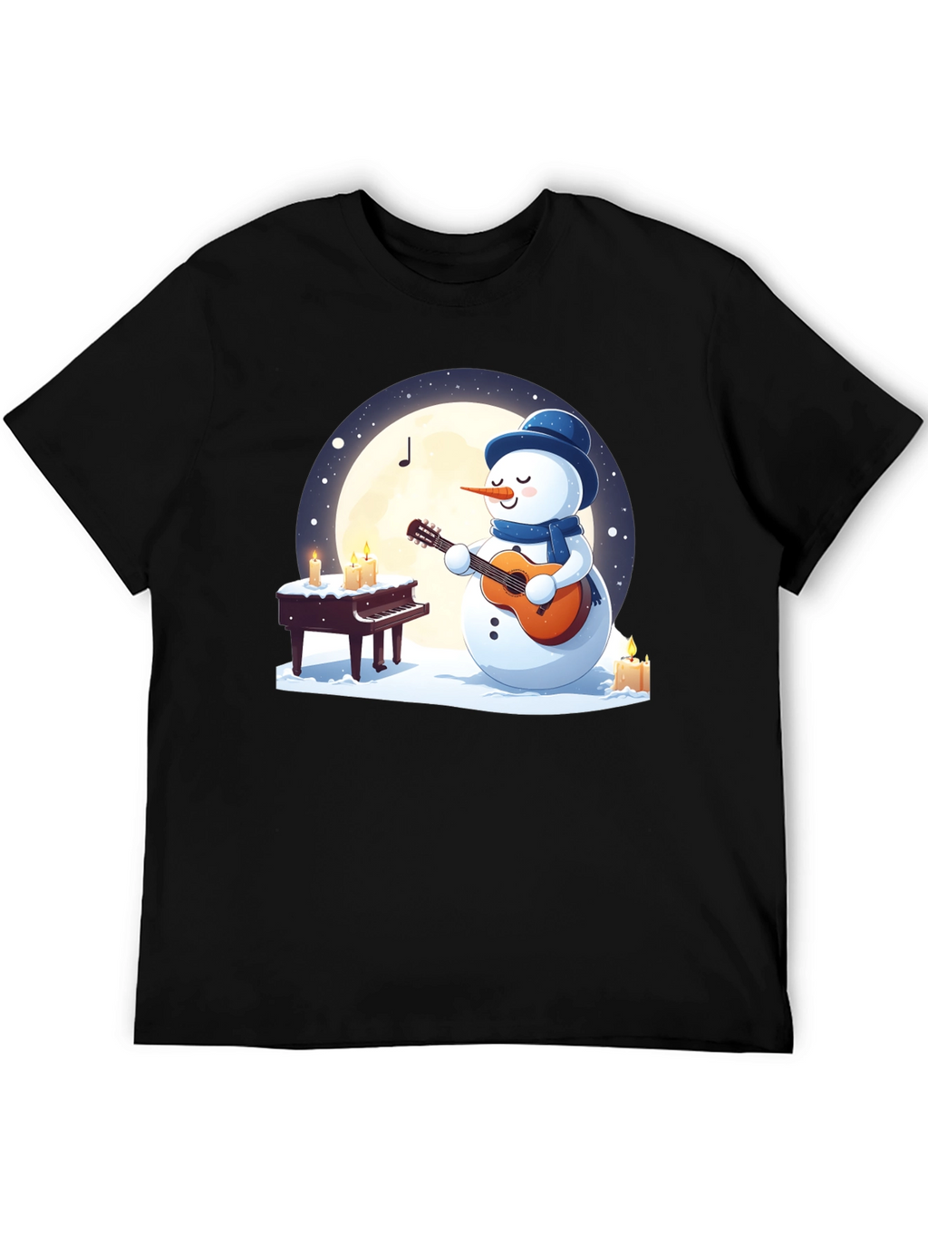 Musical Snowman Graphic Tee