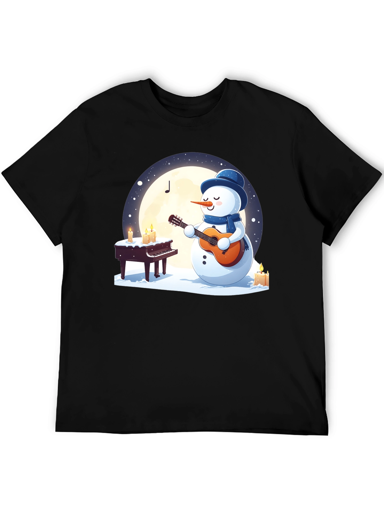 Musical Snowman Graphic Tee