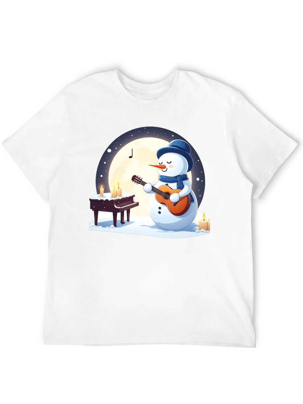 Musical Snowman Graphic Tee
