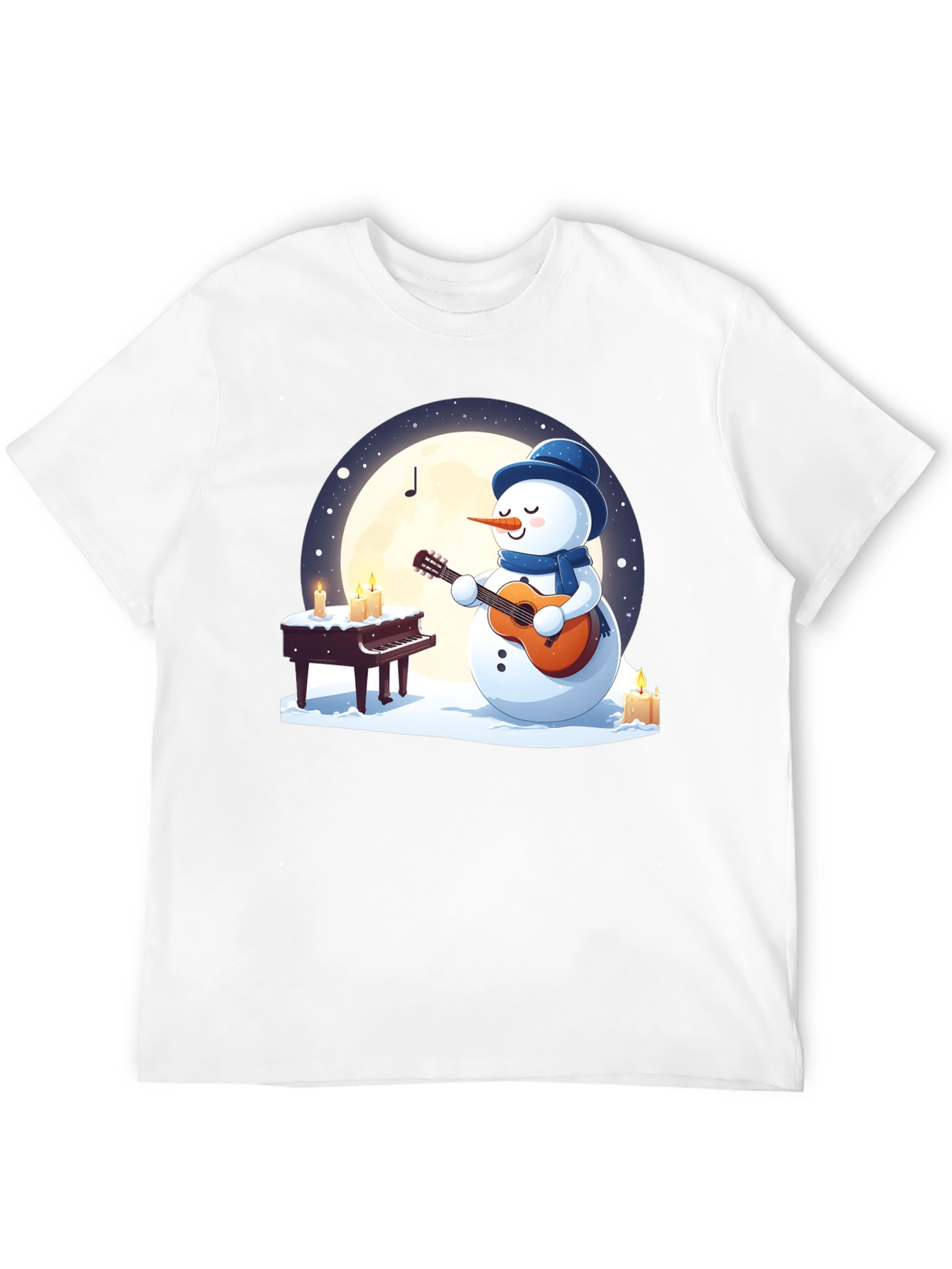 Musical Snowman Graphic Tee