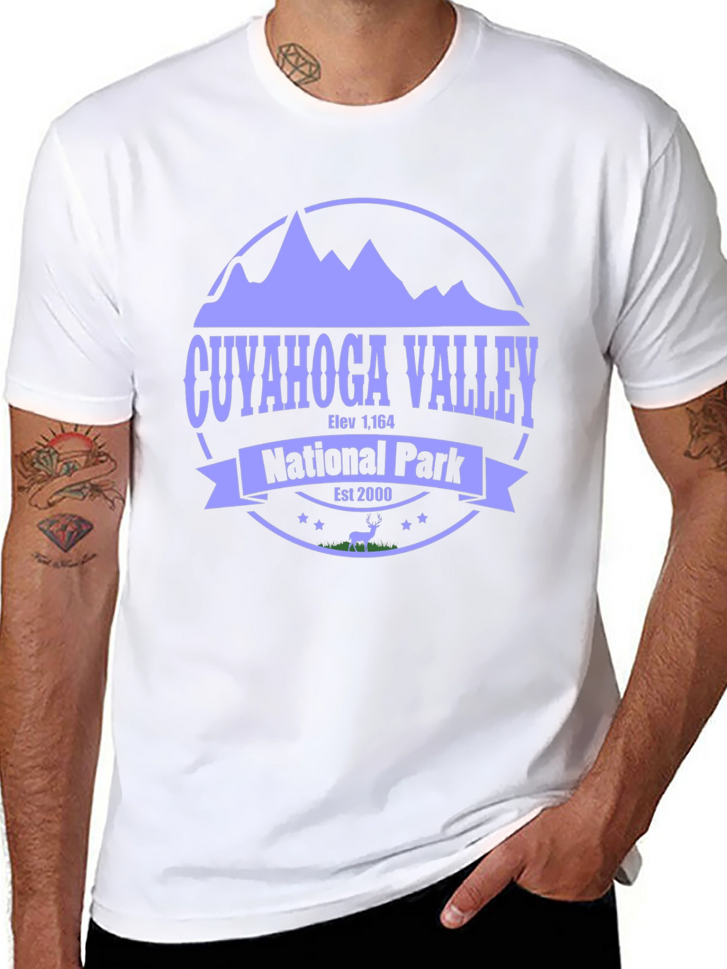 Cuyahoga Valley National Park Black T-Shirt