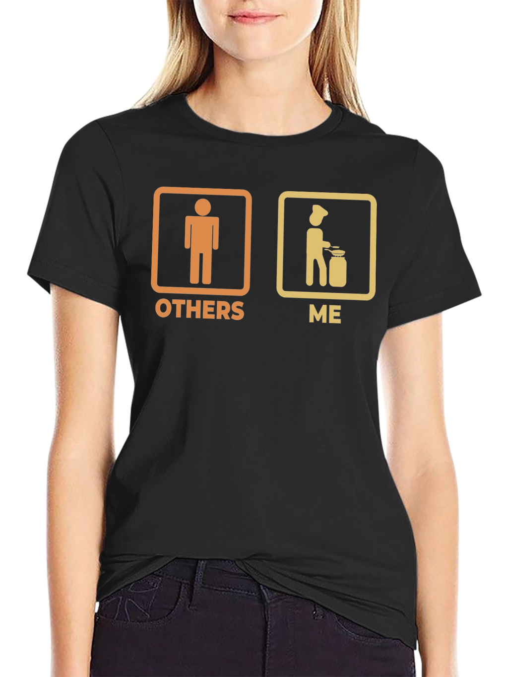Funny Cooking T-Shirt: Others vs. Me Chef Tee
