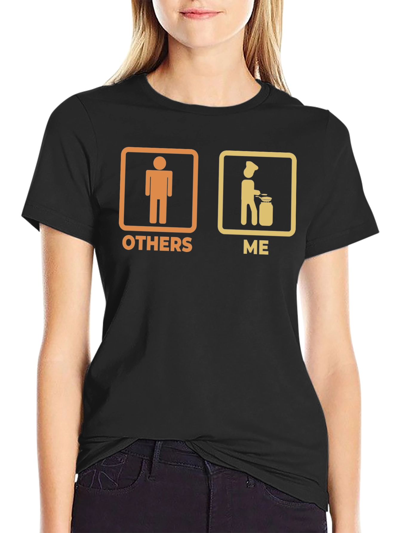 Funny Cooking T-Shirt: Others vs. Me Chef Tee