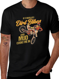 Dirt Bike and Mud T-Shirt - Count Me In