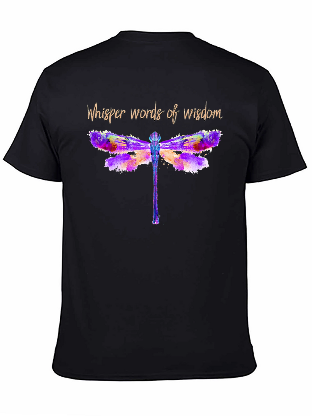 Whisper Words of Wisdom Dragonfly Tee