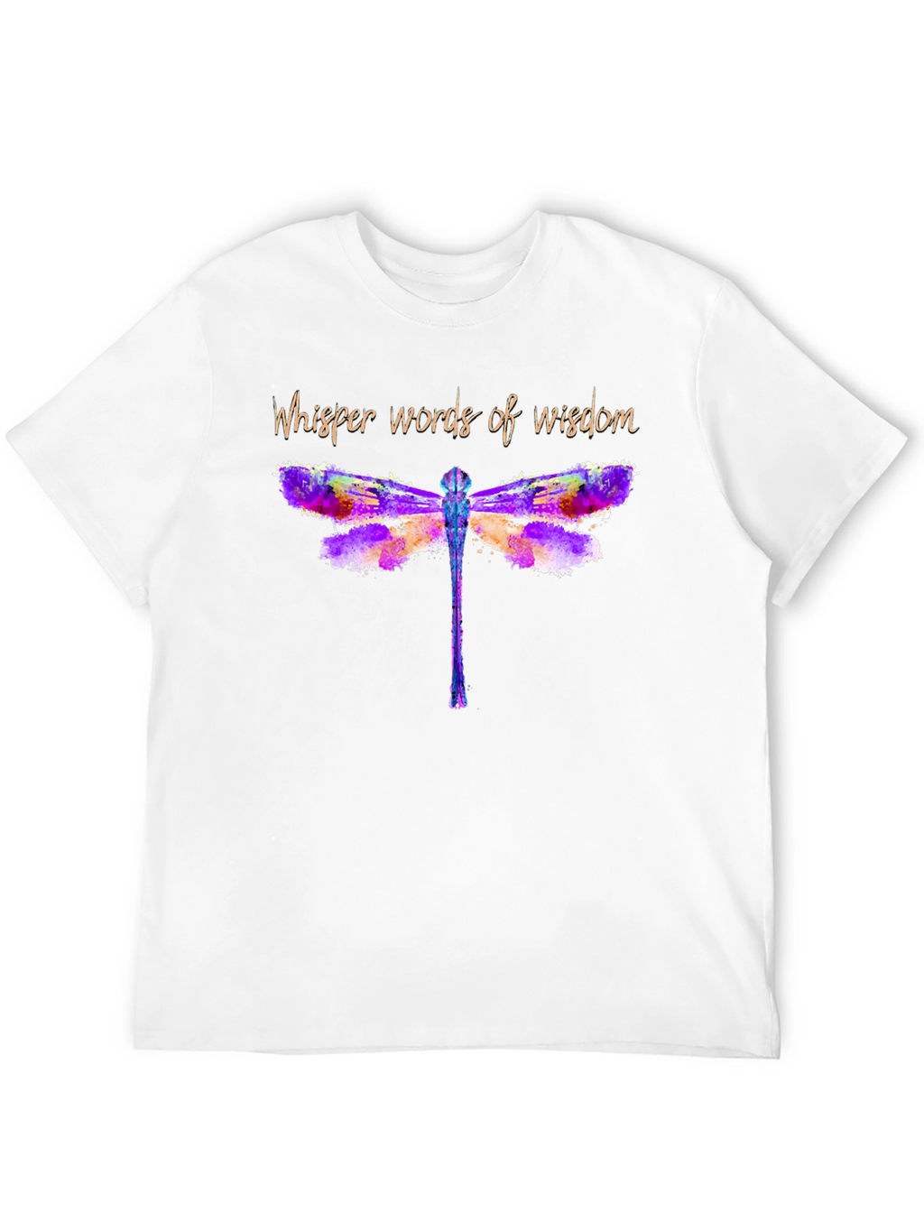 Whisper Words of Wisdom Dragonfly Tee