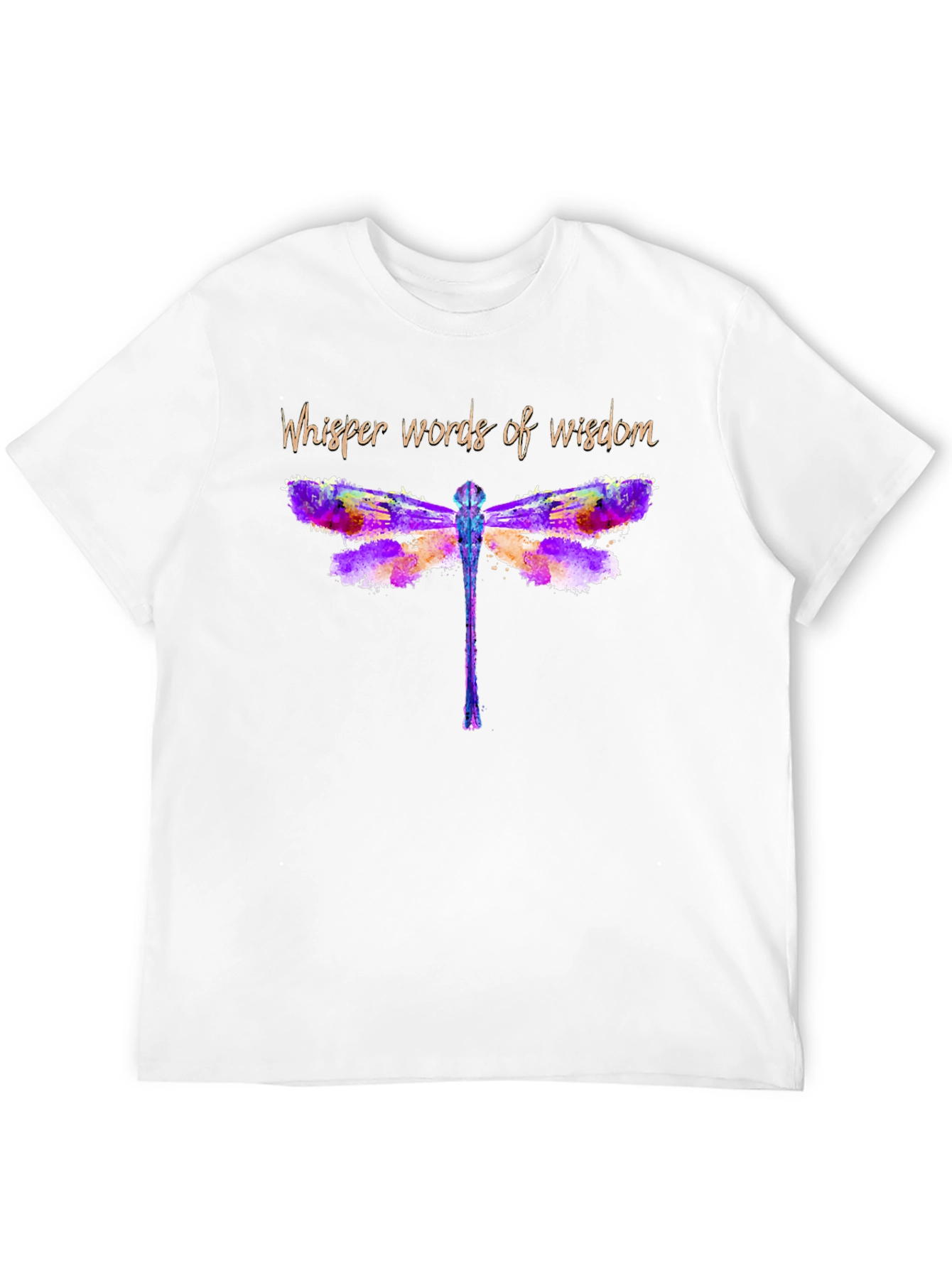 Whisper Words of Wisdom Dragonfly Tee