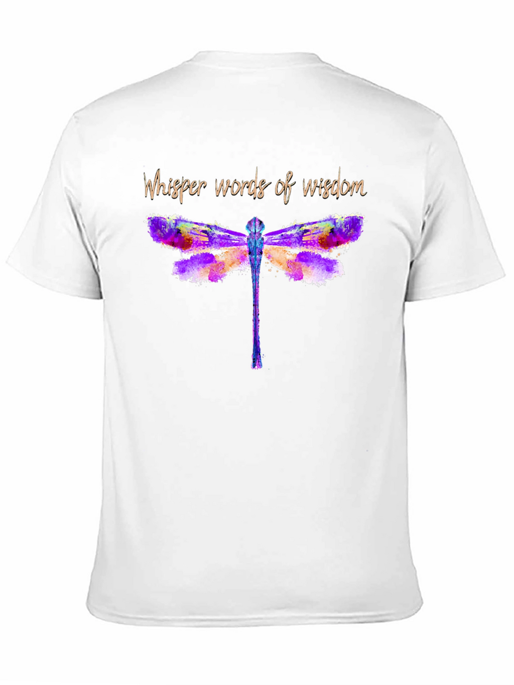 Whisper Words of Wisdom Dragonfly Tee