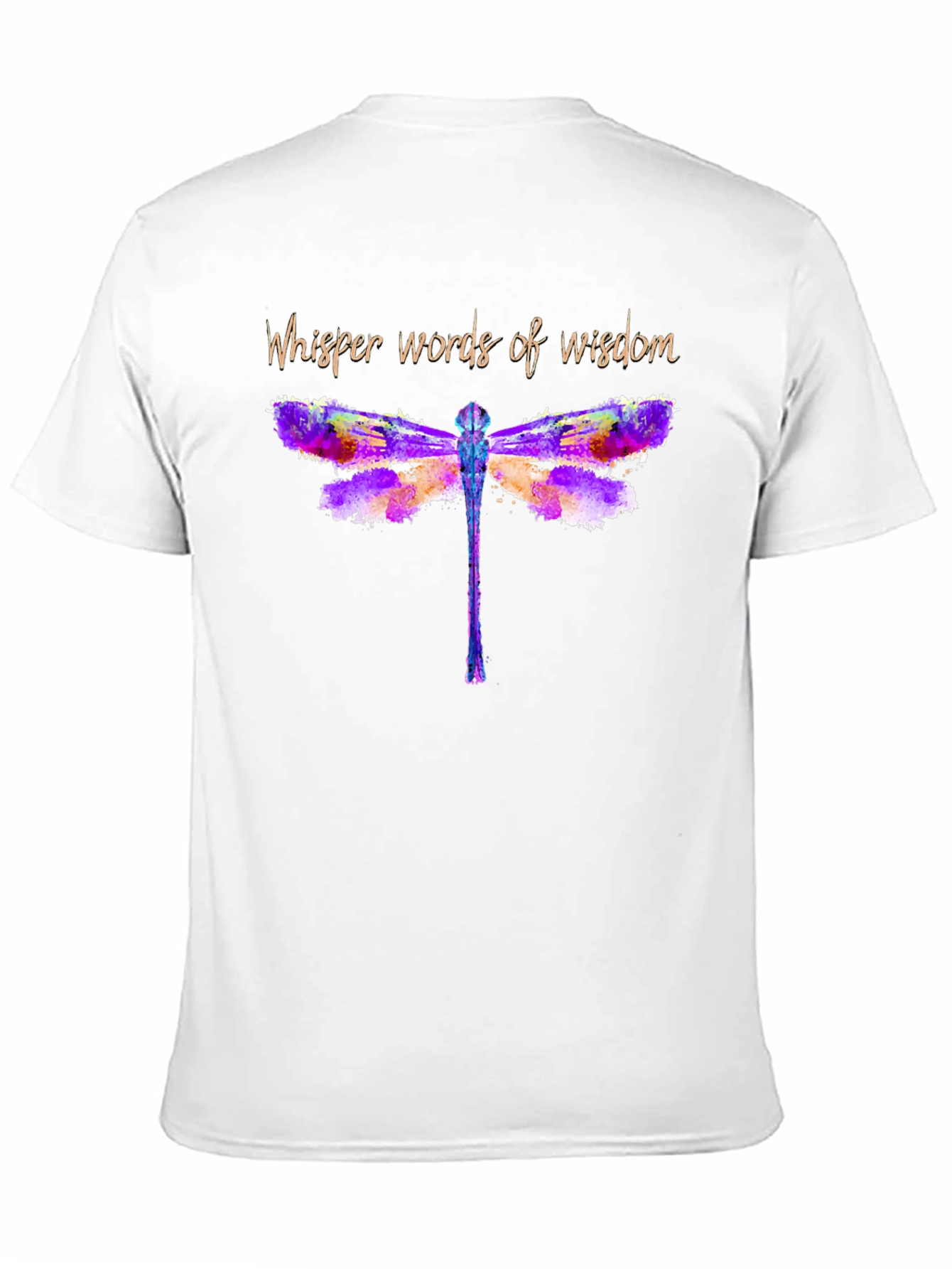 Whisper Words of Wisdom Dragonfly Tee