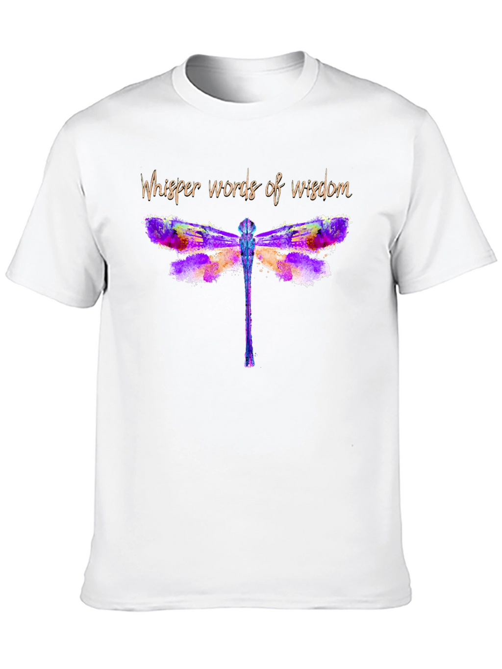 Whisper Words of Wisdom Dragonfly Tee