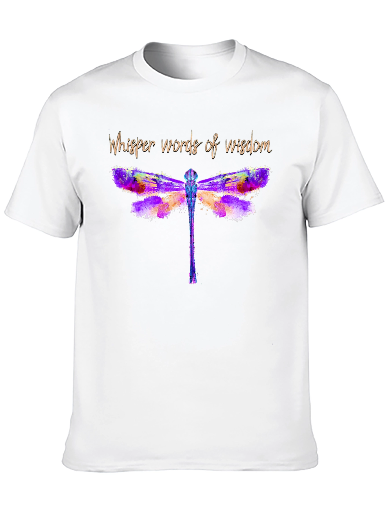Whisper Words of Wisdom Dragonfly Tee