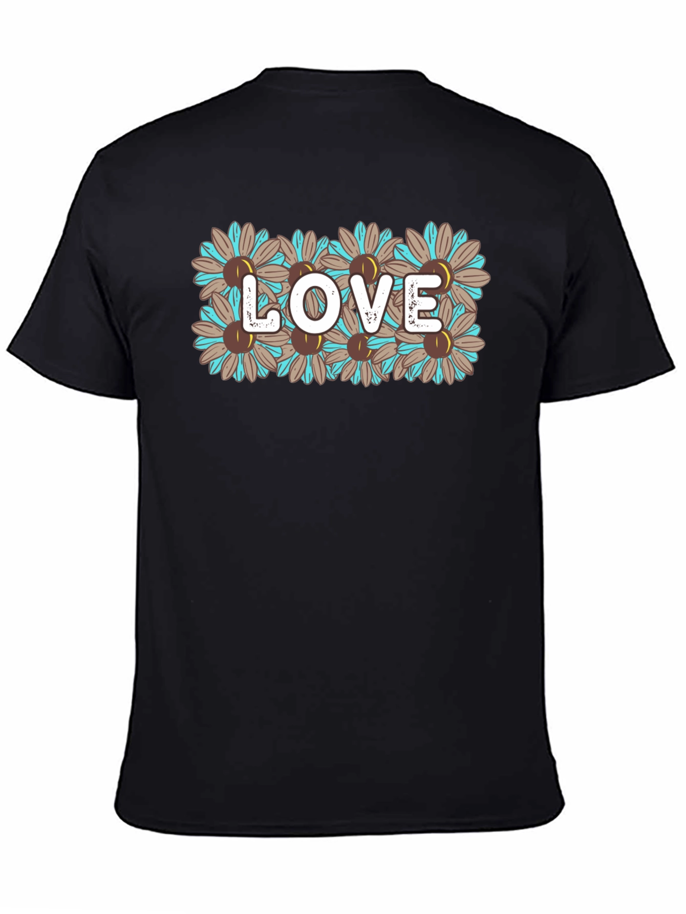 Floral LOVE Graphic Tee - Stylish & Unique